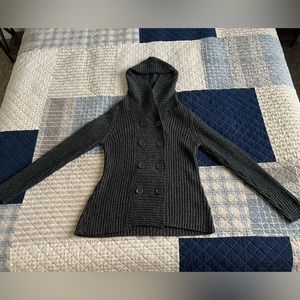 Causal button sweater